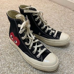 Converse Comme des Garçons PLAY high top sneakers